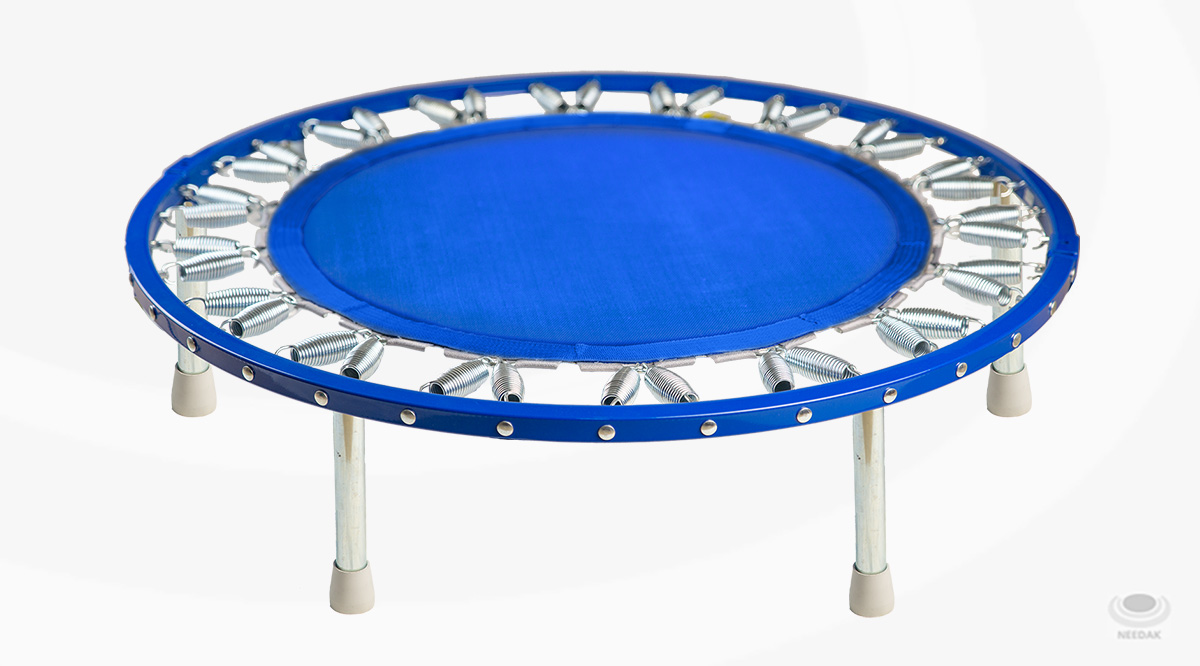 Needak Hard-Bounce Folding Rebounder (Blue)